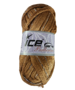 ICE Ballerina Golden Brownish yarn with Silver Metallic Turkey - $139.65 MXN