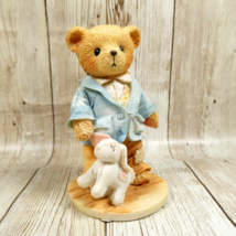 Cherished Teddies 950521 JEREMY - Friends Like You Precious &amp; Few - Bear w/Bunny - £7.87 GBP