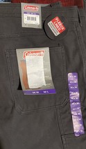 Coleman Men&#39;s Pants Fleece Lined 36x30 Tear Resistant Stretch Utility Pa... - $29.70