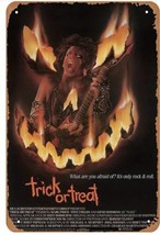 Brand New - Trick Or  Treat 12/8 Metal Sign Distressed. Super rare! - £38.91 GBP