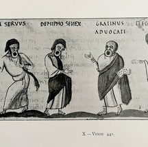 Phormio Of Terence Vatican Miniatures Print 1894 Victorian Verse 441 DWFF12 - $19.99
