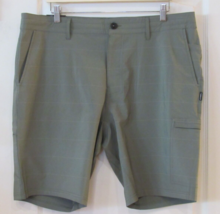 O&#39;Neill Crossover Shorts  9.5-in. inseam Olive Green  Plaid Men&#39;s Sz 40 NWT - $19.65