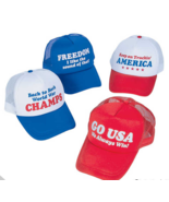 Patriotic Trucker USA America Freedom Hats Pick From Fun Styles Listed B... - £13.30 GBP