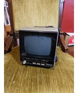 Vintage Panasonic TRG-513T 5 Inch B/W Am/fm Radio 1985 No Ac Adapter Unt... - $40.37 CAD
