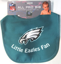 NFL Philadelphia Eagles Fan Baby Infant ALL PRO BIB Blue by WinCraft - £12.50 GBP