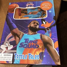 Space Jam A New Legacy Tattle Tales - 4 Figurines and Storybook Lebron J... - $14.03
