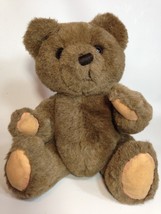 Russ Buckingham Teddy Bear Plush Brown Jointed Stuffed Animal 14&quot; Korea No. 582 - £31.96 GBP