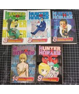 Hunter X Hunter 3 5 8 9 14 English manga by Yoshihiro Togashi - $460.23 MXN