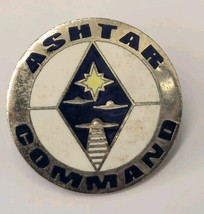 Space Theme ASHTAR Command UFO Aliens Costume Jewelry Enamel Trading Pin - $9.89