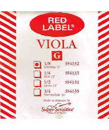 Super Sensitive Red Label Viola G String Sub-Mini (11-in.) (SS4132) - £10.16 GBP