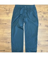 VTG DOCKERS LEVI&#39;S Pants Mens 38x31 Pleated Relaxed Green Chino 90s Made... - $39.06 CAD