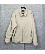 Bill Blass Black Label Jacket Men&#39;s Size XXL Beige Lightweight Softshell... - $26.17