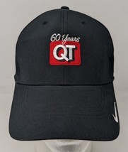 Nike QT Quik Trip 60 Years Baseball Cap Golf Hat Black Dri-Fit Legacy 91 VTG - £19.77 GBP