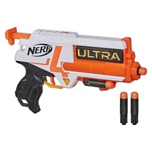 NERF Ultra Four Dart Blaster -- 4 Ultra Darts, Single-Shot Blasting, 2-D... - $29.99