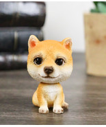 Lifelike Adorable Playful Japanese Shiba Inu Puppy Dog Mini Bobblehead F... - €13,93 EUR