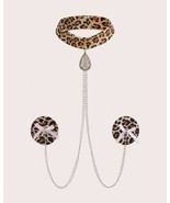 Leopard print pasties - Luxury reusable nipple covers - £19.80 GBP