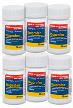 6 x ( $2.99 ) Ibuprofen Tablet 200mg Pain Relieving 30 Tablets/Bottle NE... - £18.15 GBP