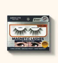 Absolute Ny Reusable Long Lasting Magnetic Lashes #ELMG15 Celestial Spark - £4.46 GBP