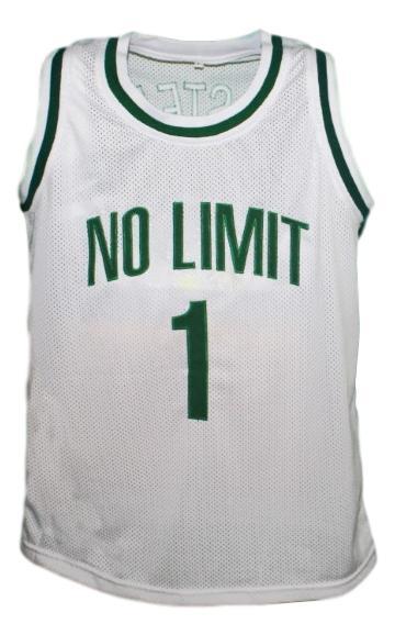 Master p  1 no limit basketball jersey white   1