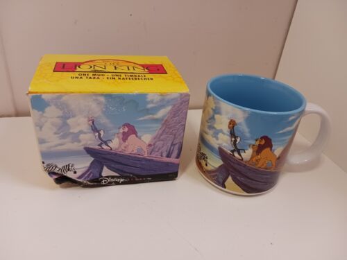 Vintage The Disney Store The Lion King Mug Cup Made In Japan With Original Box - £15.79 GBP