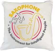 Saxophone, The Instrument For Intelligent People With Musical Notes Novelty Pill - £19.77 GBP+