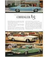 1963 Chrysler Print Ad Magazine Design Advertising-
show original title
... - £26.81 GBP