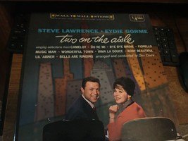 Steve Lawrence &amp; Eydie Gorme - Two on the Aisle LP UA WWS8518 VG gatefold - £4.63 GBP