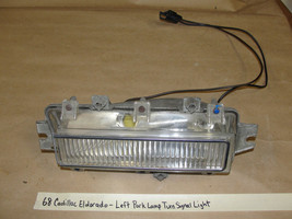 Oem 1968 Cadillac Eldorado Left Front Fender Park Lamp Corner Turn Signal Light - £155.74 GBP