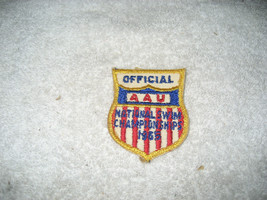  Vintage aau National Swim Championships 1965 Patch  - €8,59 EUR