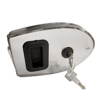 Southco Sliding Action Latch Weatherproof Lock Oval Stainless Steel - £116.05 GBP