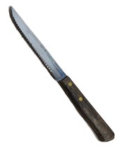 Custom Stainless Steak Knife Wood Handle Japan 4.25” Blade 8” Total Length - $11.92