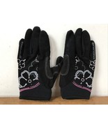 Endura Singletrack Black Grip Floral Cycling Bicycle Racing Gloves Women... - £23.83 GBP