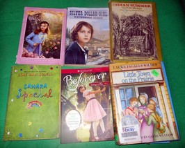 Lot 6 Books Vintage Teen Stories Secret Garden Silver Dollar Girl Indian Summer - £22.49 GBP