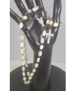 Vintage Antique 1920/1930&#39;s Bethlehem Catholic Rosary Crucifix Mother of... - $1,631.98 MXN