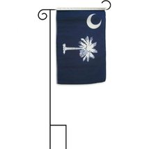 12X18 12&quot;X18&quot; State Of South Carolina Sleeved Garden Stand Flag - £15.08 GBP