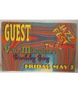 VAN MORRISON / BUDDY GUY / RADIATORS - VINTAGE ORIGINAL CLOTH BACKSTAGE ... - $12.00