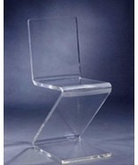 Acrylic Z chair - £469.35 GBP