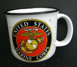 Marines Marine Corps China Coffee Tea Cup 4 x 3.5 inches - £10.34 GBP