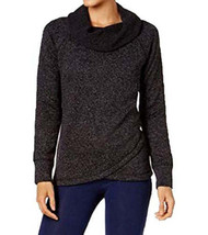 allbrand365 designer Womens Activewear Cowl Neck Pullover Top, X-Small - £29.58 GBP