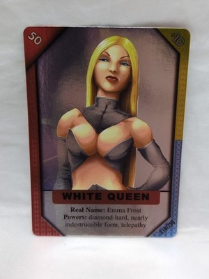 Foil White Queen Marvel Recharge Trading Card 219/250 - $79.19