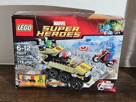 LEGO 76017 Marvel Super Heroes Captain America Vs Hydra (Box Damage) RETIRED - £39.53 GBP
