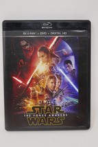 Star Wars: The Force Awakens (Blu-ray/DVD, 2016, 3-Disc Set) - £12.57 GBP