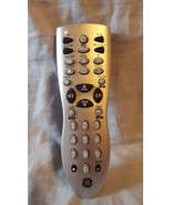 GE 24914 Universal Remote Control Silver Controls 4 Devices TV DVD VCR - £3.13 GBP