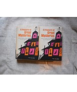 2 Volume Set A TREASURY OF GREAT MYSTERIES, 1957, H Haycraft and J Beecroft - £15.68 GBP