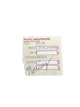 Morrissey Ticket Stub Pacific Ampitheatre Costa Mesa, CA June 6th 1991 - $27.12 CAD