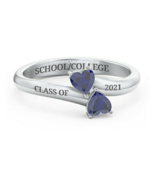 Custom Class Ring, College Graduation Ring, Graduation Ring - £125.30 GBP