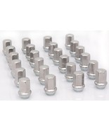 New Set 24 GMC Sierra GM Polished Stainless 14x1.5 Lug Nuts 9596070 - $93.66 CAD