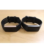Lot of 2 Fitbit Charge 3 Fitness Activity Tracker Watches FB409 for PART... - €13,58 EUR
