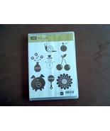 Stampin Up Clear Mount Stamp Set ~ Button Buddies - £5.91 GBP