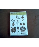 Stampin Up Clear Mount Stamp Set ~ Button Buddies - $142.78 MXN
